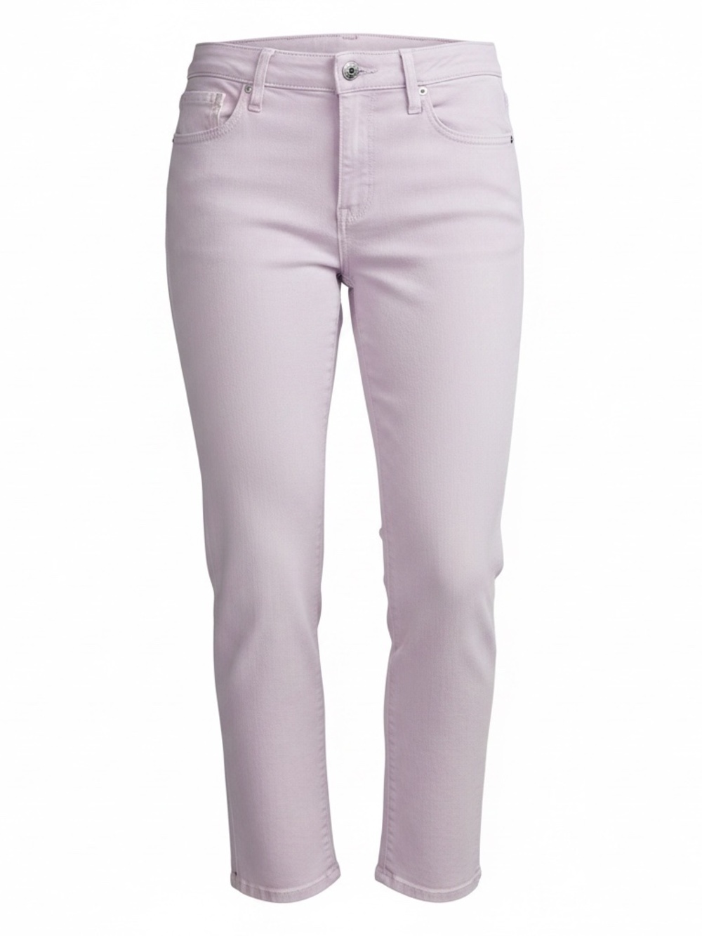 NYDJ Straight-Leg Jeans in Pale Lavender